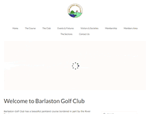Tablet Screenshot of barlastongolfclub.co.uk